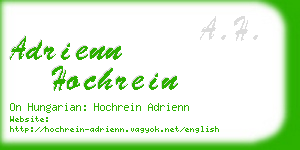 adrienn hochrein business card